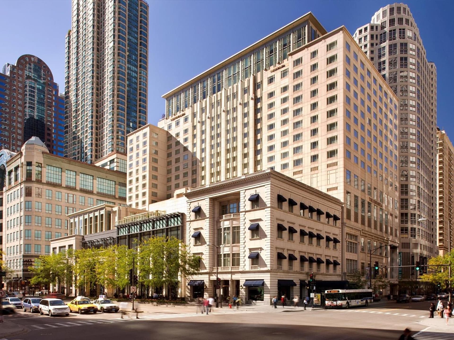 The Peninsula Chicago exterior or lobby in Chicago, IL — main listing photo