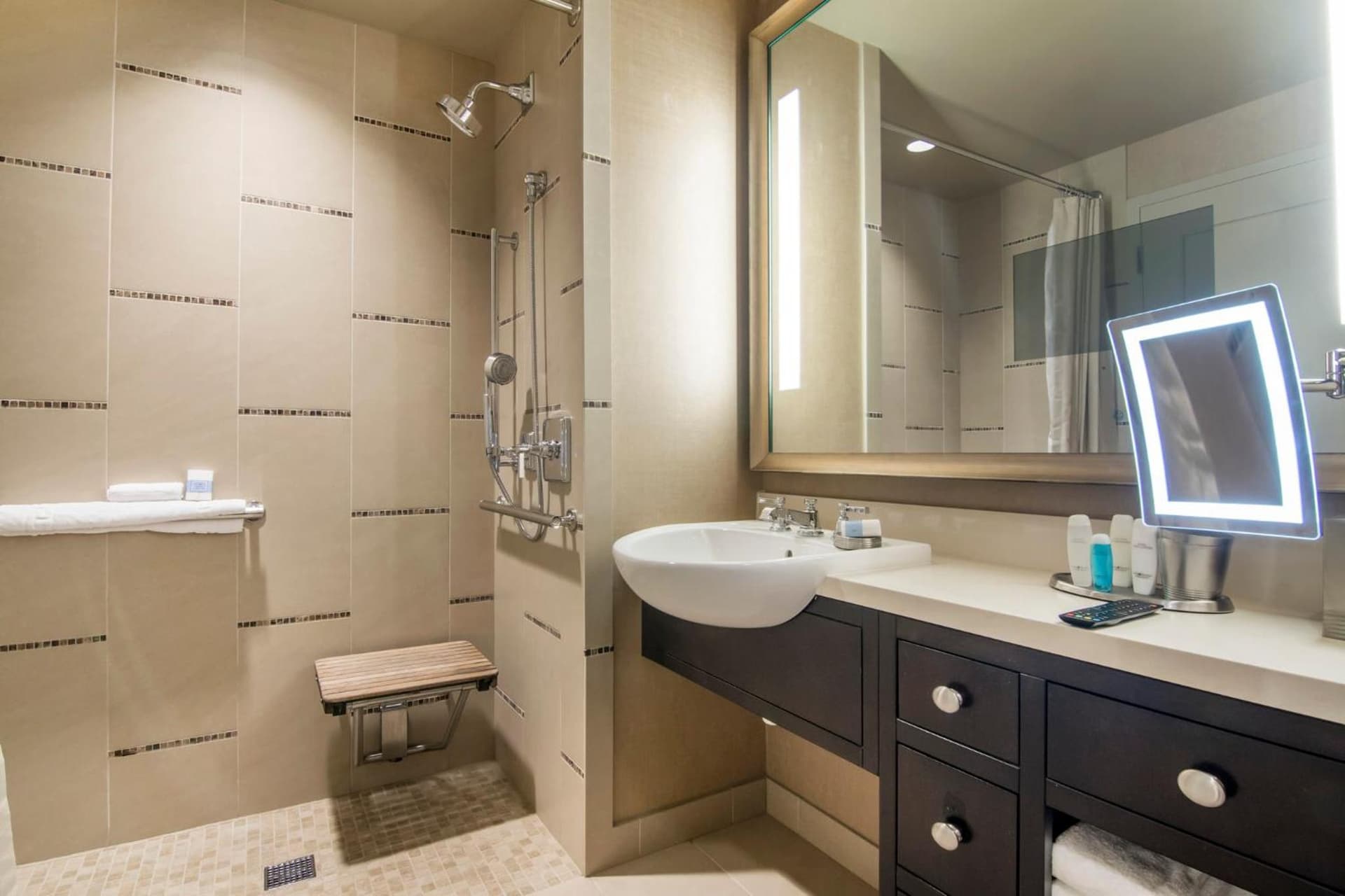 Omni Dallas Hotel guest room in Dallas, Texas