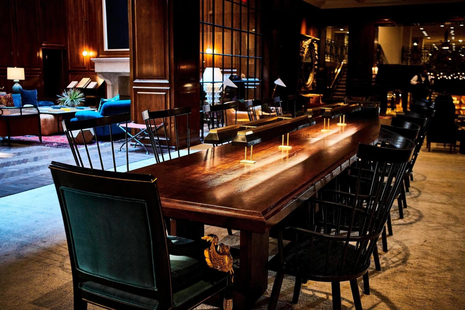 The Adolphus, Autograph Collection lobby interior in Dallas, Texas
