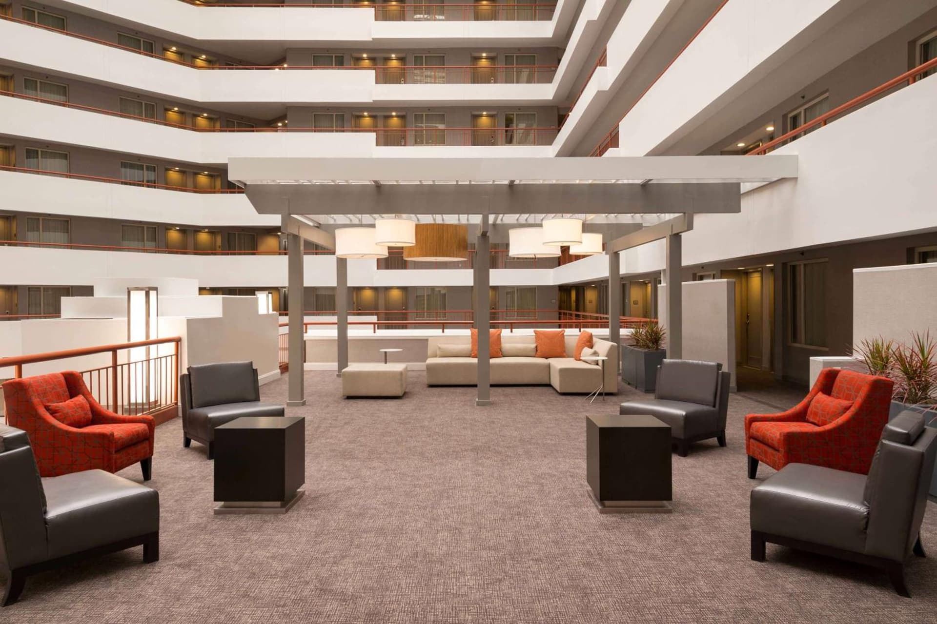 Embassy Suites by Hilton Baltimore at BWI Airport property views in Linthicum Heights, MD — gallery photo 3